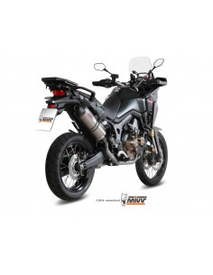 Décatalyseur MIVV inox Honda Africa Twin 2