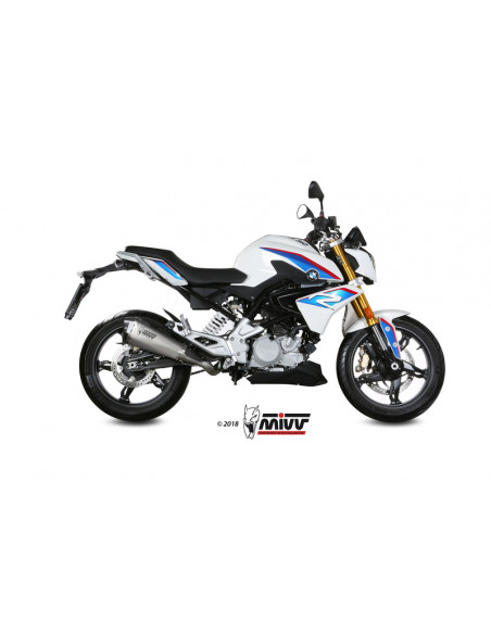 Ligne complète MIVV Delta Race - BMW G 310R Ligne complète MIVV Delta Race - BMW G 310R