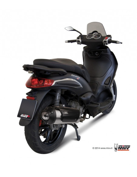 Ligne complète MIVV Urban - Piaggio Beverly 250 Ligne complète MIVV Urban - Piaggio Beverly 250