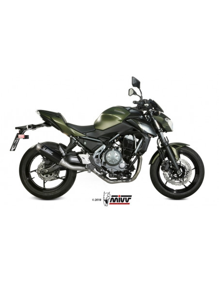 Ligne complète MIVV GP PRO - Kawasaki Z650 Ligne complète MIVV GP PRO - Kawasaki Z650