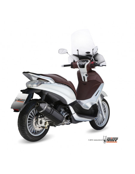 Ligne complète MIVV Speed Edge - Piaggio Beverly 300 Ligne complète MIVV Speed Edge - Piaggio Beverly 300