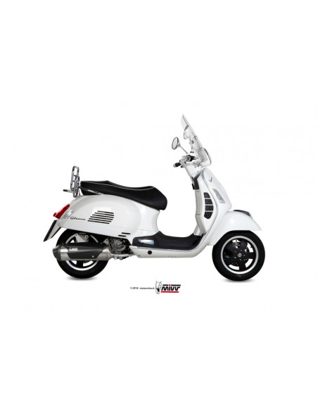 Ligne complète MIVV Urban - Piaggio Vespa GTS 300 Ligne complète MIVV Urban - Piaggio Vespa GTS 300