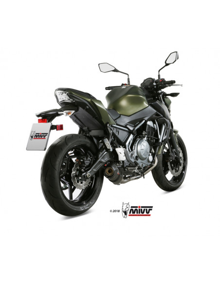 Ligne complète MIVV Oval - Kawasaki Z650 Ligne complète MIVV Oval - Kawasaki Z650