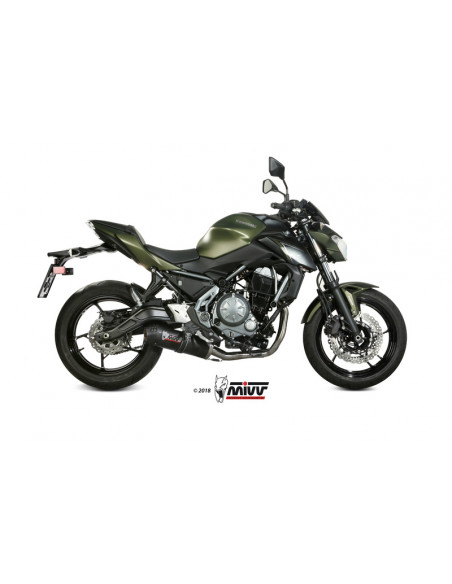 Ligne complète MIVV Oval - Kawasaki Z650 Ligne complète MIVV Oval - Kawasaki Z650