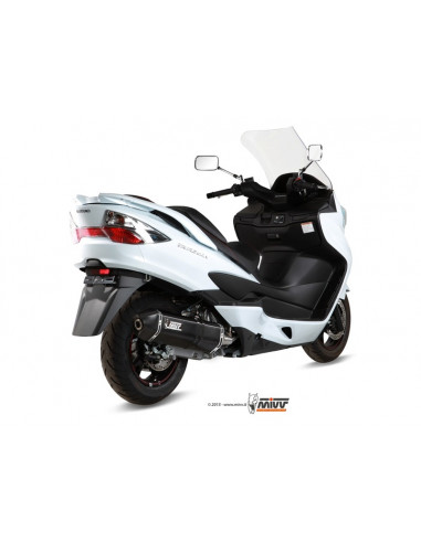 Ligne complète MIVV Speed Edge - Suzuki AN 400 Burgman Ligne complète MIVV Speed Edge - Suzuki AN 400 Burgman