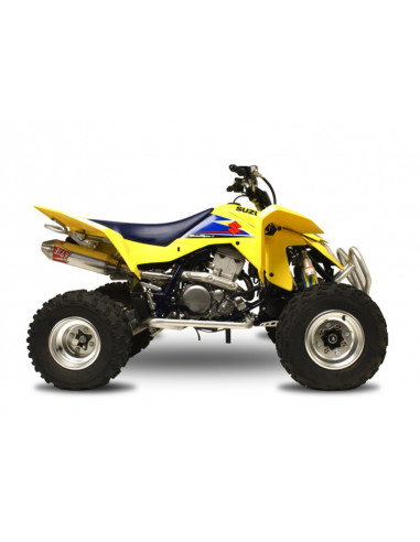 Silencieux Yoshimura USA RS2 inox-alu/casquette acier Suzuki LT-Z400