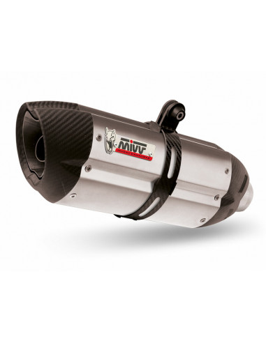 Silencieux MIVV Suono Black inox/casquette carbone Suzuki GSX-S1000 Silencieux MIVV Suono Black inox/casquette carbone Suzuki GSX-S1000