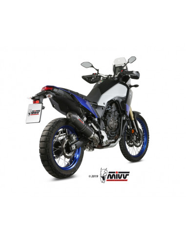 Silencieux MIVV Oval carbone/casquette carbone Yamaha Tenere 700 Silencieux MIVV Oval carbone/casquette carbone Yamaha Tenere 700