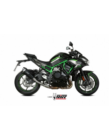 Silencieux MIVV Delta Race - Kawasaki Z H2 Silencieux MIVV Delta Race - Kawasaki Z H2