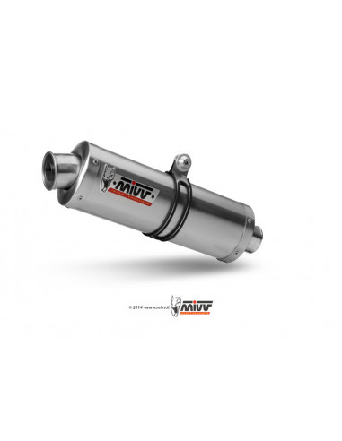 Silencieux MIVV Oval Classic inox Honda CBR600F2/F3