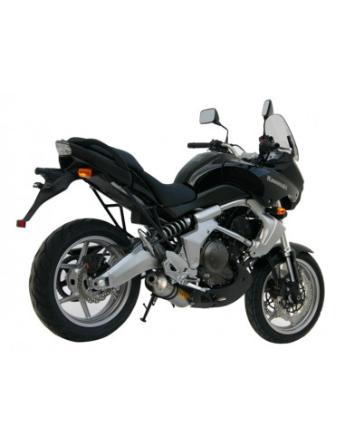 Silencieux MIVV Oval titane/casquette inox Kawasaki Versys 650