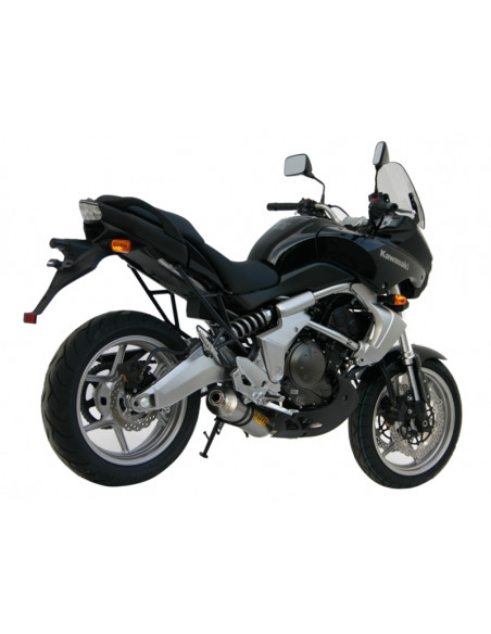 Silencieux MIVV Oval titane/casquette inox Kawasaki Versys 650