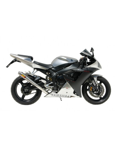Silencieux MIVV X-Cone inox brossé Yamaha YZF-R1 Silencieux MIVV X-Cone inox brossé Yamaha YZF-R1