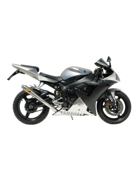 Silencieux MIVV X-Cone inox brossé Yamaha YZF-R1 Silencieux MIVV X-Cone inox brossé Yamaha YZF-R1