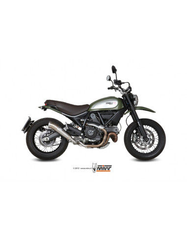 Silencieux MIVV Ghibli inox Ducati Scrambler 800 Silencieux MIVV Ghibli inox Ducati Scrambler 800
