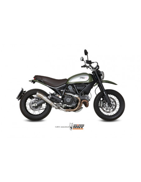 Silencieux MIVV Ghibli inox Ducati Scrambler 800 Silencieux MIVV Ghibli inox Ducati Scrambler 800
