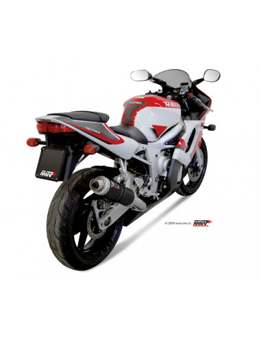 Silencieux MIVV GP Black inox noir Yamaha YZF R6 Silencieux MIVV GP Black inox noir Yamaha YZF R6