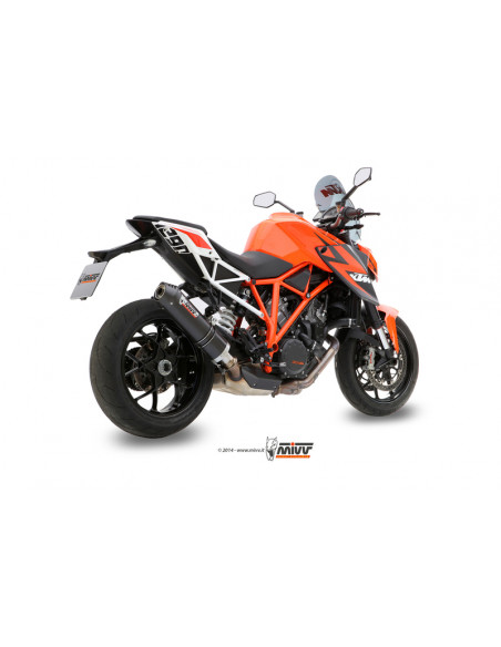 Silencieux MIVV Oval Carbon Cap carbone KTM 1290 Super Duke R Silencieux MIVV Oval Carbon Cap carbone KTM 1290 Super Duke R