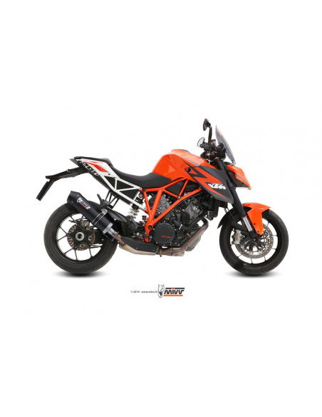 Silencieux MIVV Oval Carbon Cap carbone KTM 1290 Super Duke R Silencieux MIVV Oval Carbon Cap carbone KTM 1290 Super Duke R