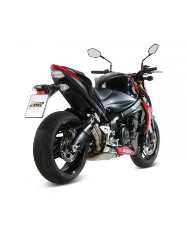 Silencieux MIVV Double Gun full titane Suzuki GSX-S1000 Silencieux MIVV Double Gun full titane Suzuki GSX-S1000