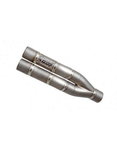 Silencieux MIVV Double Gun full titane Suzuki GSX-S1000 Silencieux MIVV Double Gun full titane Suzuki GSX-S1000