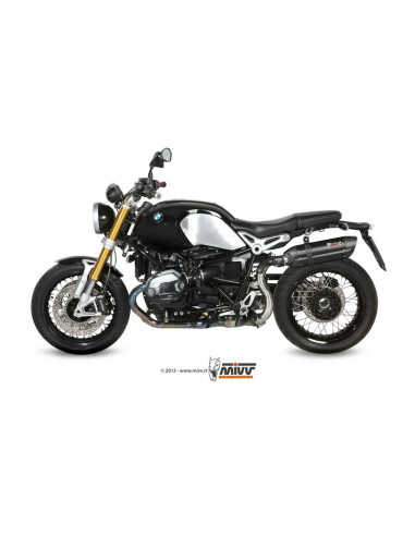 Silencieux MIVV Suono inox/casquette carbone BMW R1200 nineT Silencieux MIVV Suono inox/casquette carbone BMW R1200 nineT