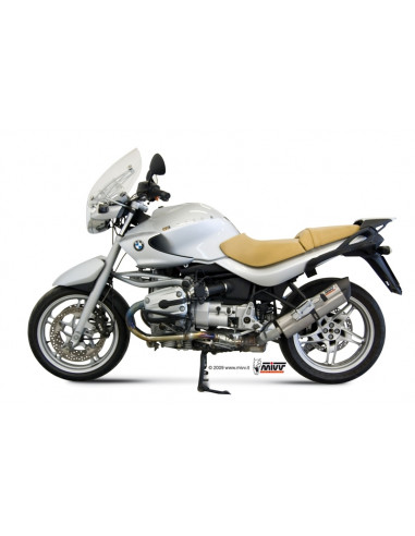 Silencieux MIVV Suono inox/casquette carbone BMW R1150R/RS/RT