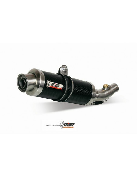 Silencieux double MIVV GP titane Ducati Monster 750 Silencieux double MIVV GP titane Ducati Monster 750