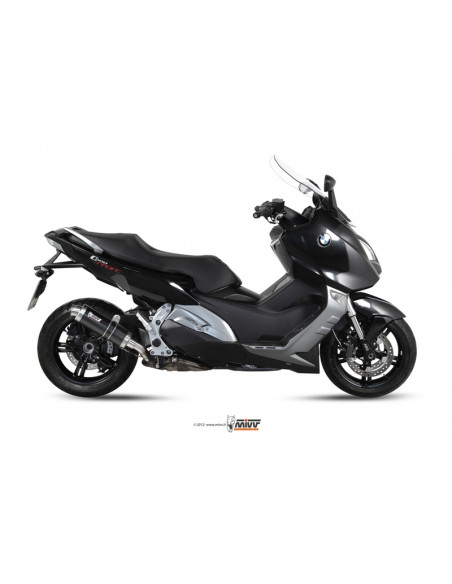 Silencieux MIVV GP carbone/casquette inox BMW C600 Sport/GT Silencieux MIVV GP carbone/casquette inox BMW C600 Sport/GT