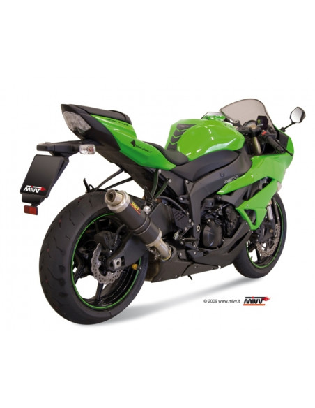 Silencieux MIVV GP carbone Kawasaki ZX6R Silencieux MIVV GP carbone Kawasaki ZX6R