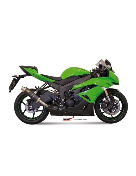 Silencieux MIVV GP carbone Kawasaki ZX6R Silencieux MIVV GP carbone Kawasaki ZX6R