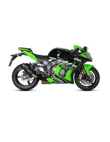 Silencieux MIVV Suono inox brossé noir Kawasaki ZX-10R Silencieux MIVV Suono inox brossé noir Kawasaki ZX-10R