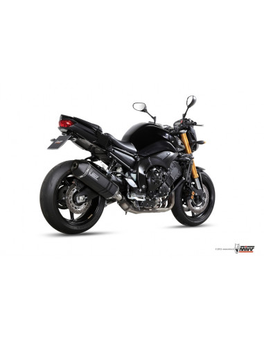 Silencieux MIVV Speed Edge inox noir/casquette carbone Yamaha FZ8/Fazer 8 Silencieux MIVV Speed Edge inox noir/casquette carbone Yamaha FZ8/Fazer 8