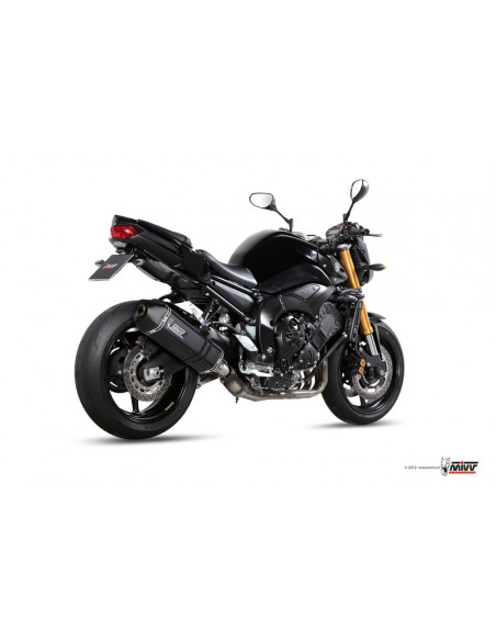 Silencieux MIVV Speed Edge inox noir/casquette carbone Yamaha FZ8/Fazer 8 Silencieux MIVV Speed Edge inox noir/casquette carbone Yamaha FZ8/Fazer 8