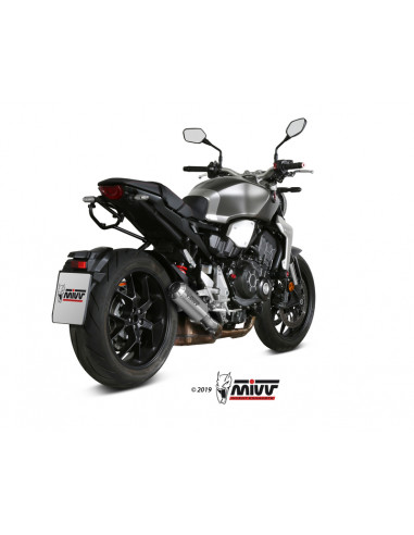 Silencieux MIVV MK3 inox/casquette inox Honda CB1000R Silencieux MIVV MK3 inox/casquette inox Honda CB1000R