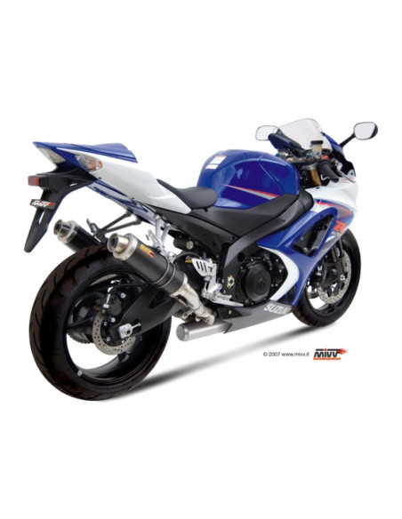 Silencieux double MIVV GP carbone SUZUKI GSX-R1000 Silencieux double MIVV GP carbone SUZUKI GSX-R1000