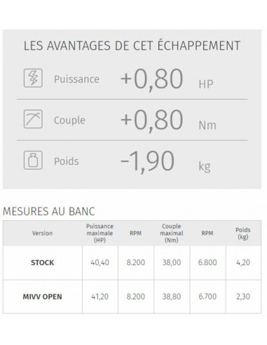 Silencieux MIVV GP Carbone casquette carbone Honda CB500X