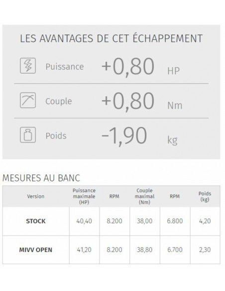 Silencieux MIVV GP Carbone casquette carbone Honda CB500X