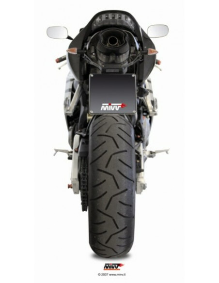 Silencieux MIVV Suono inox/casquette carbone Honda CBR600RR