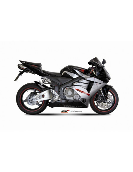 Silencieux MIVV Suono inox/casquette carbone Honda CBR600RR