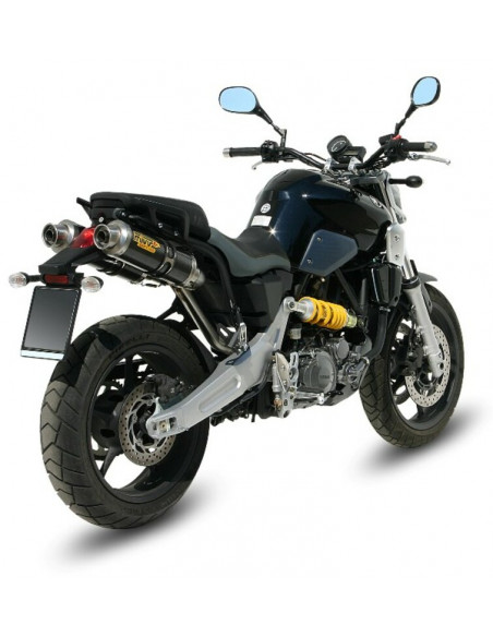 Silencieux double MIVV GP carbone Yamaha MT-03 Silencieux double MIVV GP carbone Yamaha MT-03