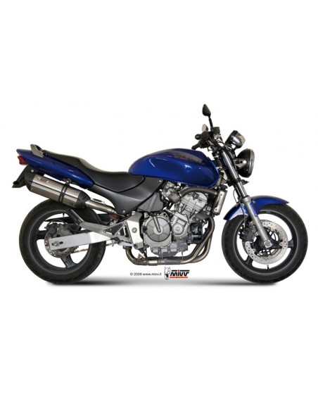 Silencieux MIVV Suono inox/casquette carbone Honda CB600F Hornet Silencieux MIVV Suono inox/casquette carbone Honda CB600F Hornet