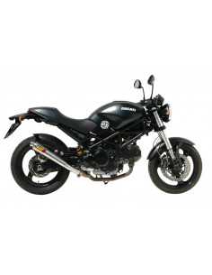 Silencieux double MIVV X-Cone inox Ducati Monster 695 2