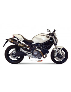 Silencieux double MIVV GP carbone Ducati Monster 696 2