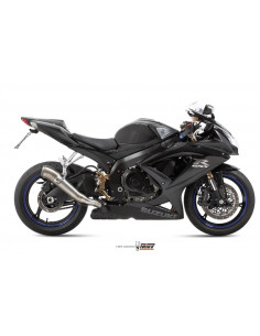 Silencieux MIVV Ghibli inox Suzuki GSX-R600/GSX-R750 2