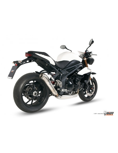 Silencieux MIVV Ghibli inox Triumph Speed Triple 1050 Silencieux MIVV Ghibli inox Triumph Speed Triple 1050