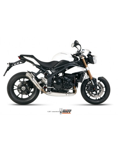 Silencieux MIVV Ghibli inox Triumph Speed Triple 1050 Silencieux MIVV Ghibli inox Triumph Speed Triple 1050