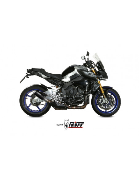 Silencieux MIVV MK3 Carbon/casquette inox Yamaha MT-10