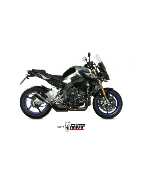 Silencieux MIVV MK3 Steel Black/casquette inox Yamaha MT-10 Silencieux MIVV MK3 Steel Black/casquette inox Yamaha MT-10
