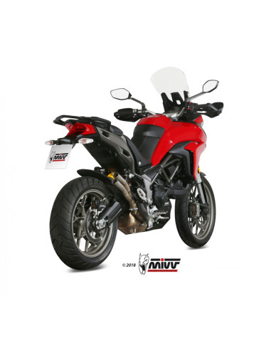 Silencieux MIVV Double Gun Full Titane Ducati 950 Multistrada